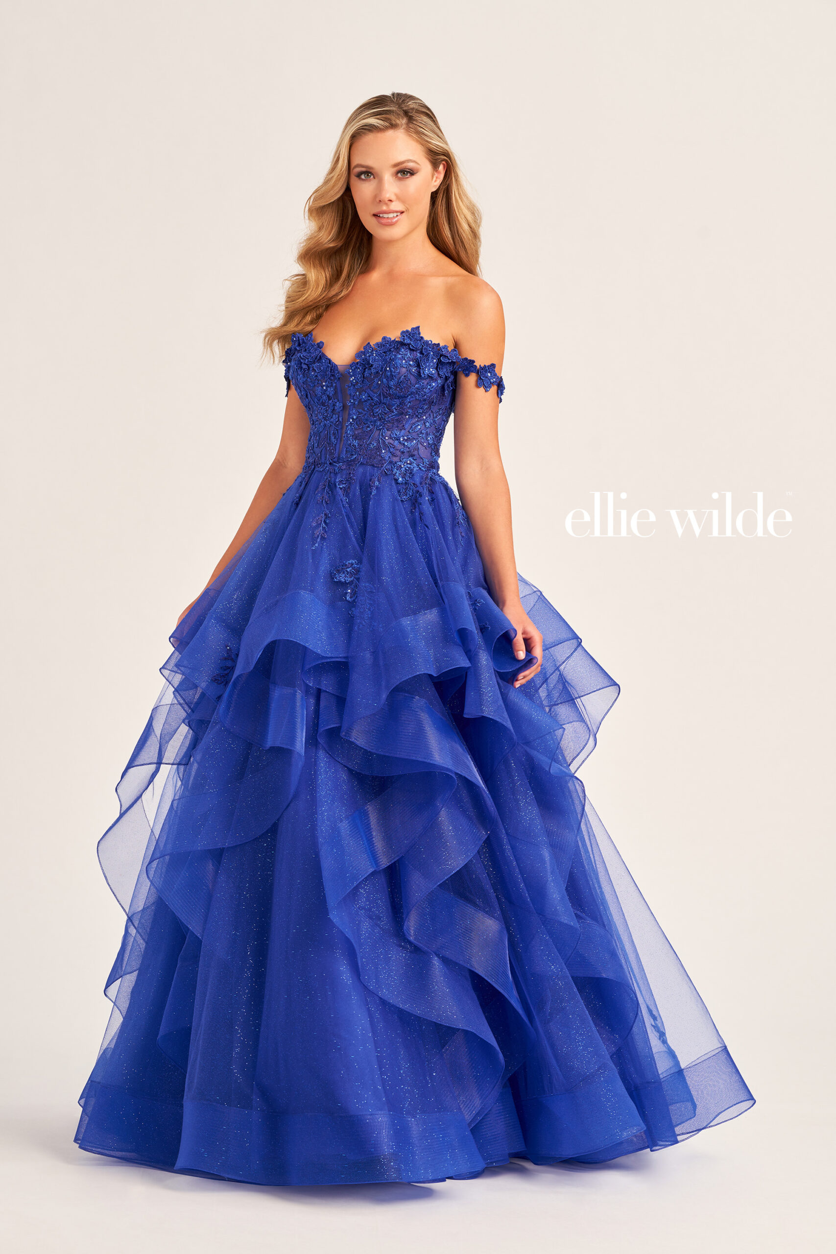 Ellie Wilde 35084 - Bluebell , Light Pink, Teal, Royal Blue - Image 6