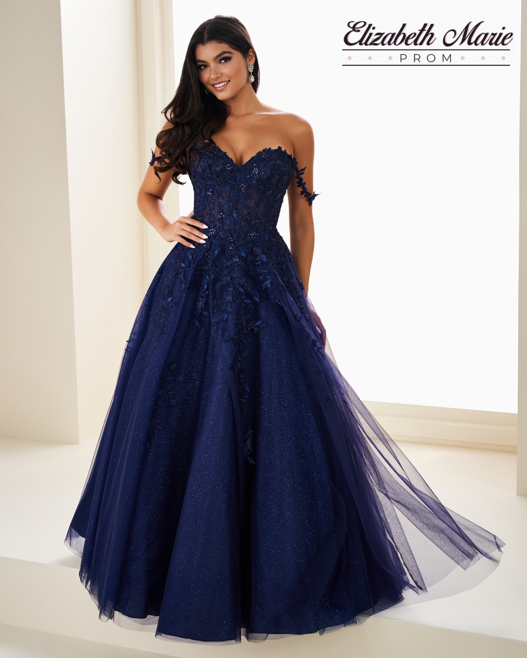 Ellie Wilde 37028 - Wine, Emerald, Navy, Light Yellow & Periwinkle - Image 5