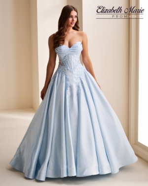 Ellie Wilde - EW37082 - Light blue & Black